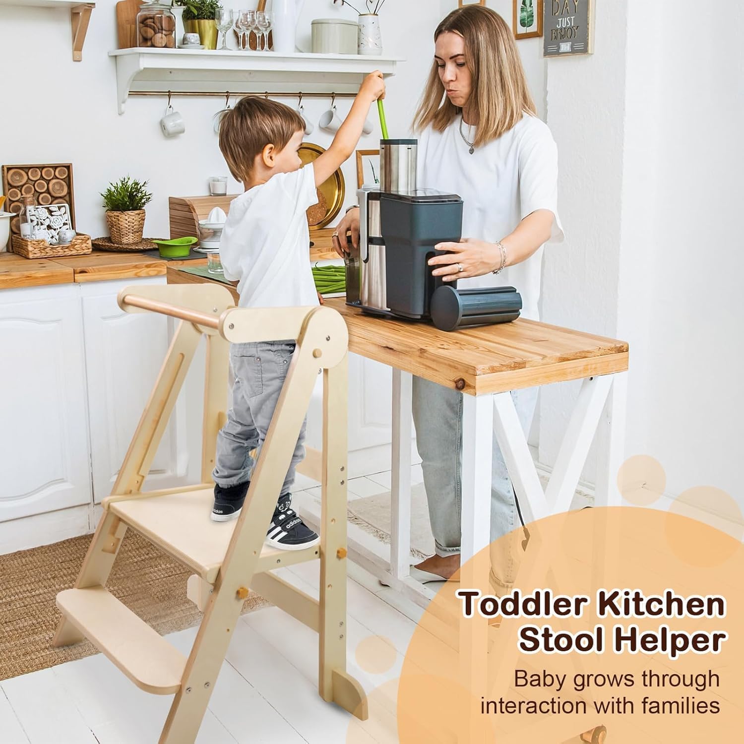 Foldable Toddler Kitchen Tower - Toddler Learning Tower 리뷰 및 가격
