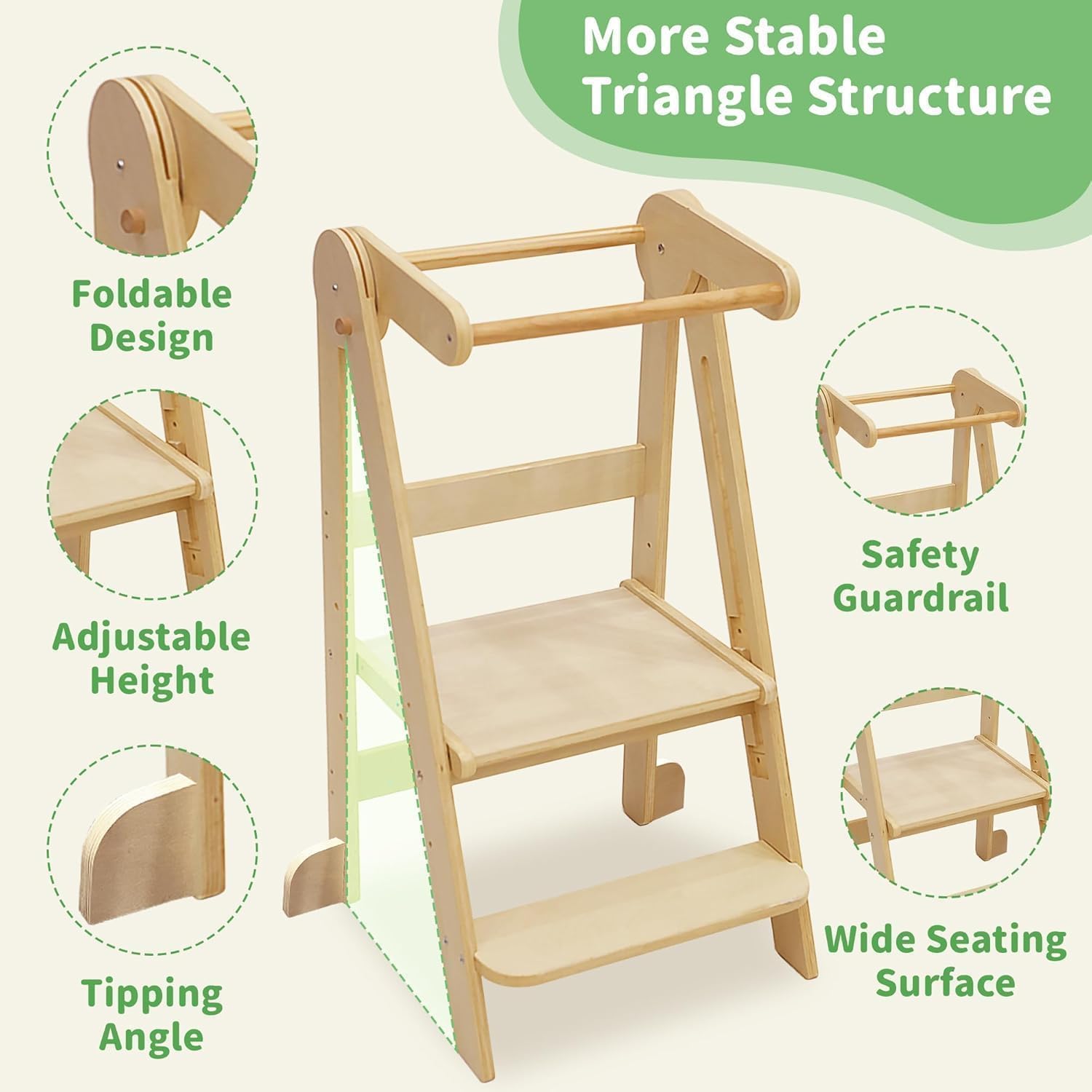 Foldable Toddler Kitchen Tower - Toddler Learning Tower 리뷰 및 가격