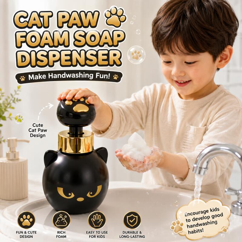 Cat Paw Shape Foam Soap Dispen - Baby Products Soap 리뷰 및 가격