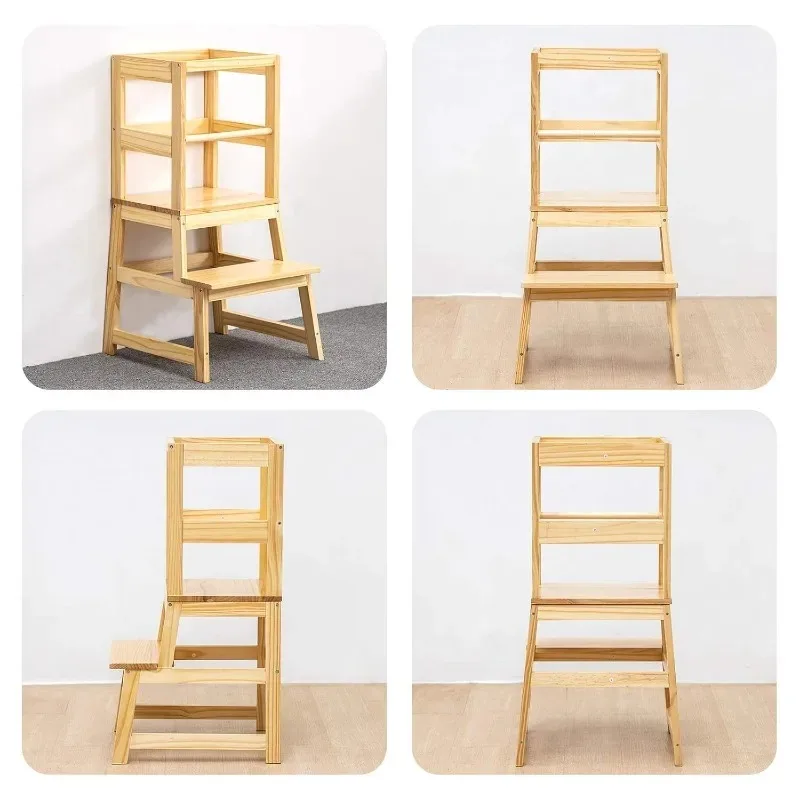 Kitchen Step Stool w/ Non-Slip - Toddler Learning Tower 리뷰 및 가격