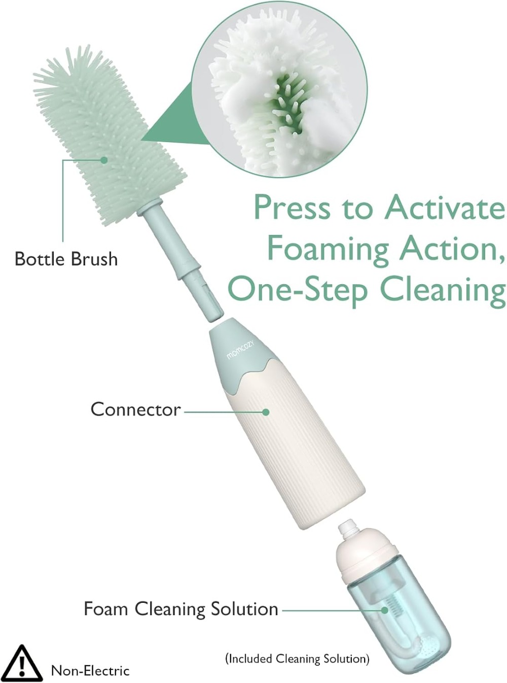 Bottle Brush Kit with Push-Pre - Baby Products For Newborn 리뷰 및 가격