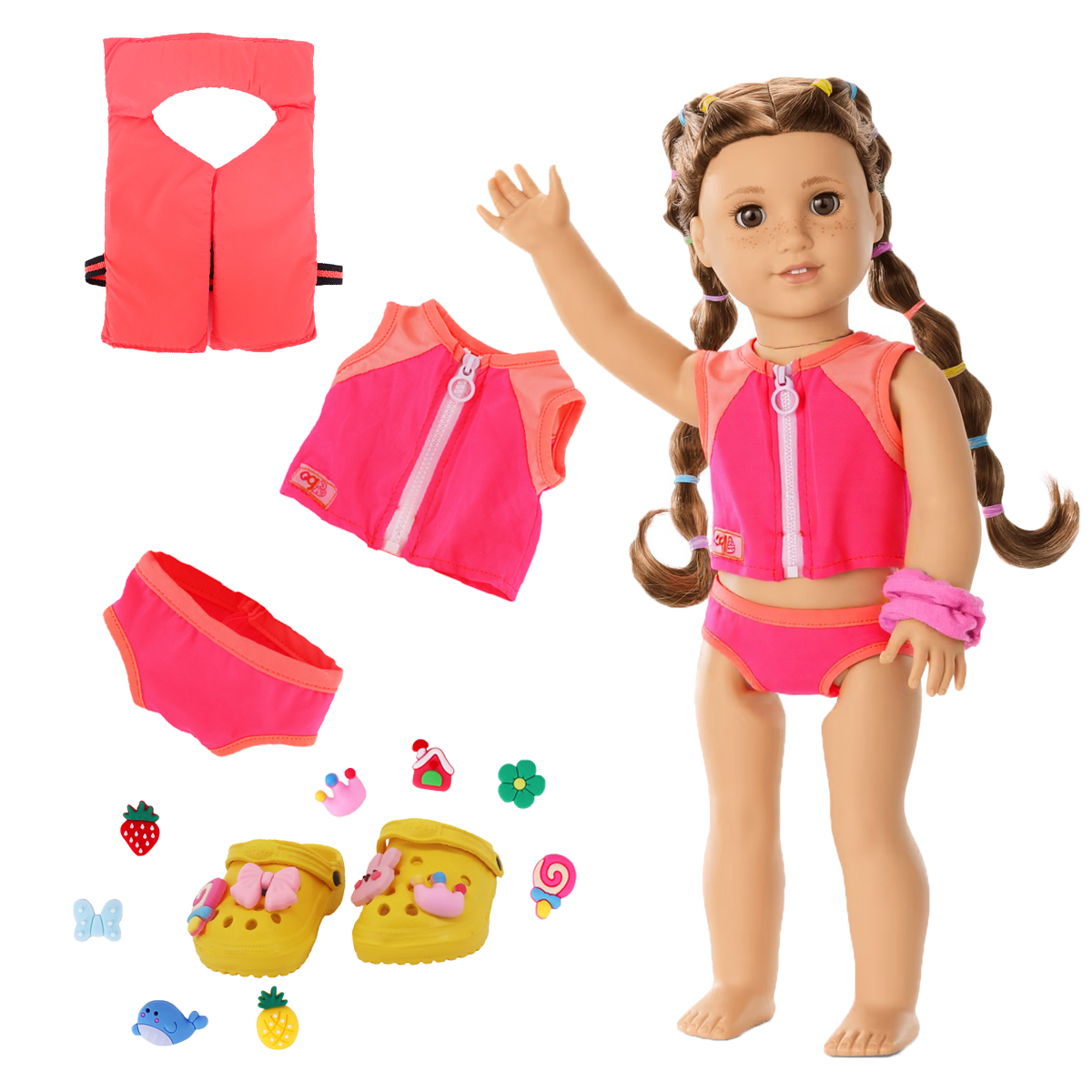 Head Flower Swimsuit Fish Scal - Baby Products 2 Years 리뷰 및 가격