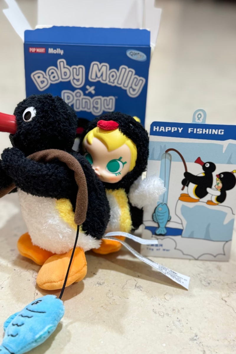 POP MART Baby Molly X Pingu Ha - Baby Products 2 Years 리뷰 및 가격