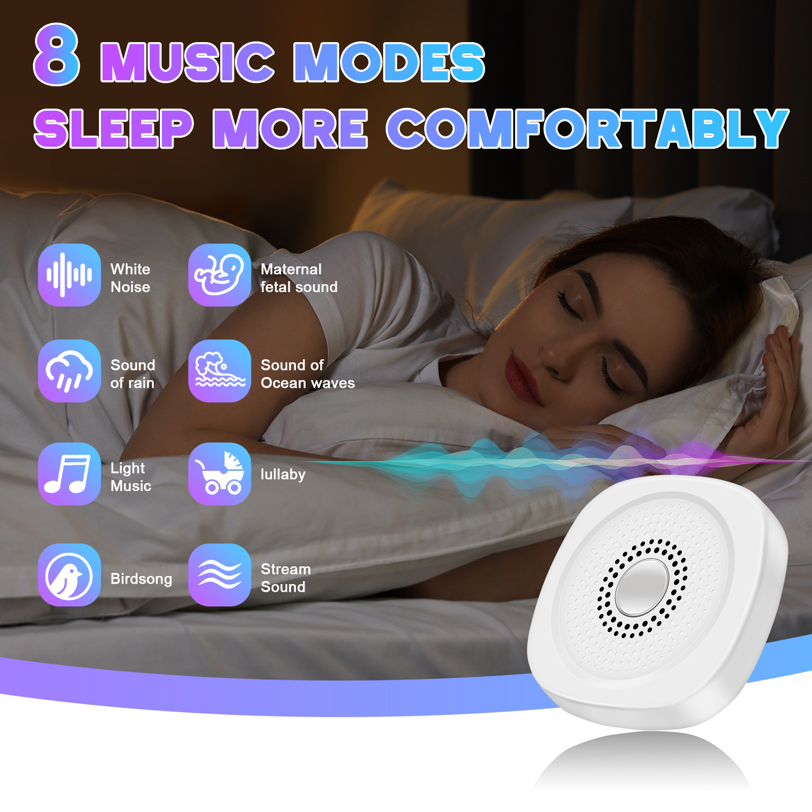 White Noise Sound Machine with - White Noise Machine Baby 리뷰 및 가격