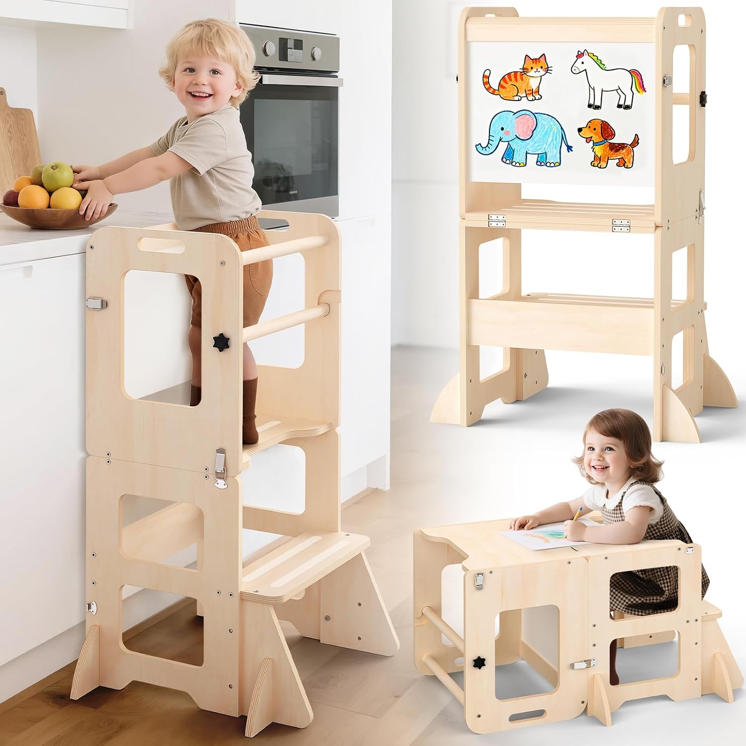 4-in-1 Toddler Kitchen Step St - Toddler Learning Tower 리뷰 및 가격