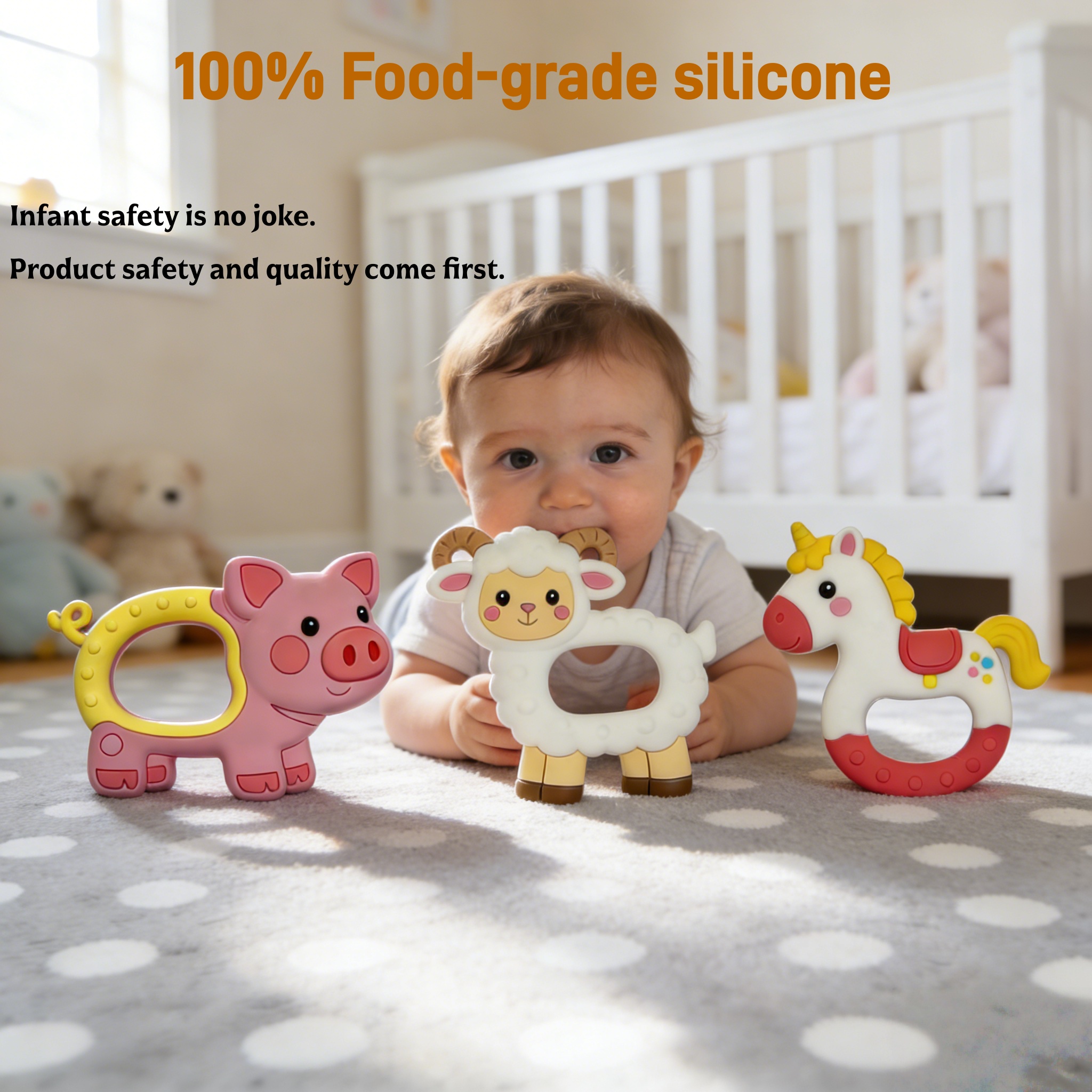 Baby Teether 0 To 6 Months BPA - Baby Products For Newborn 리뷰 및 가격